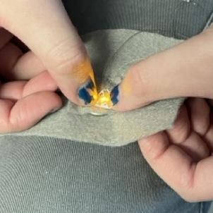 Proof that the third battery pouch was working.