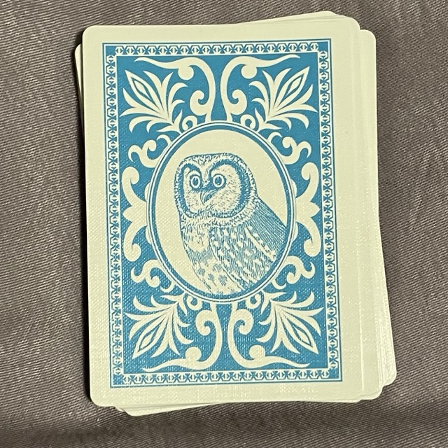 my very poor attempt at shuffling cards. not quite satifying yet, still pretty clunky.