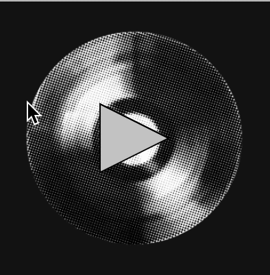 This visualizer is the result of finally getting the record to nicely spin when playing and stop when the music is turned off.