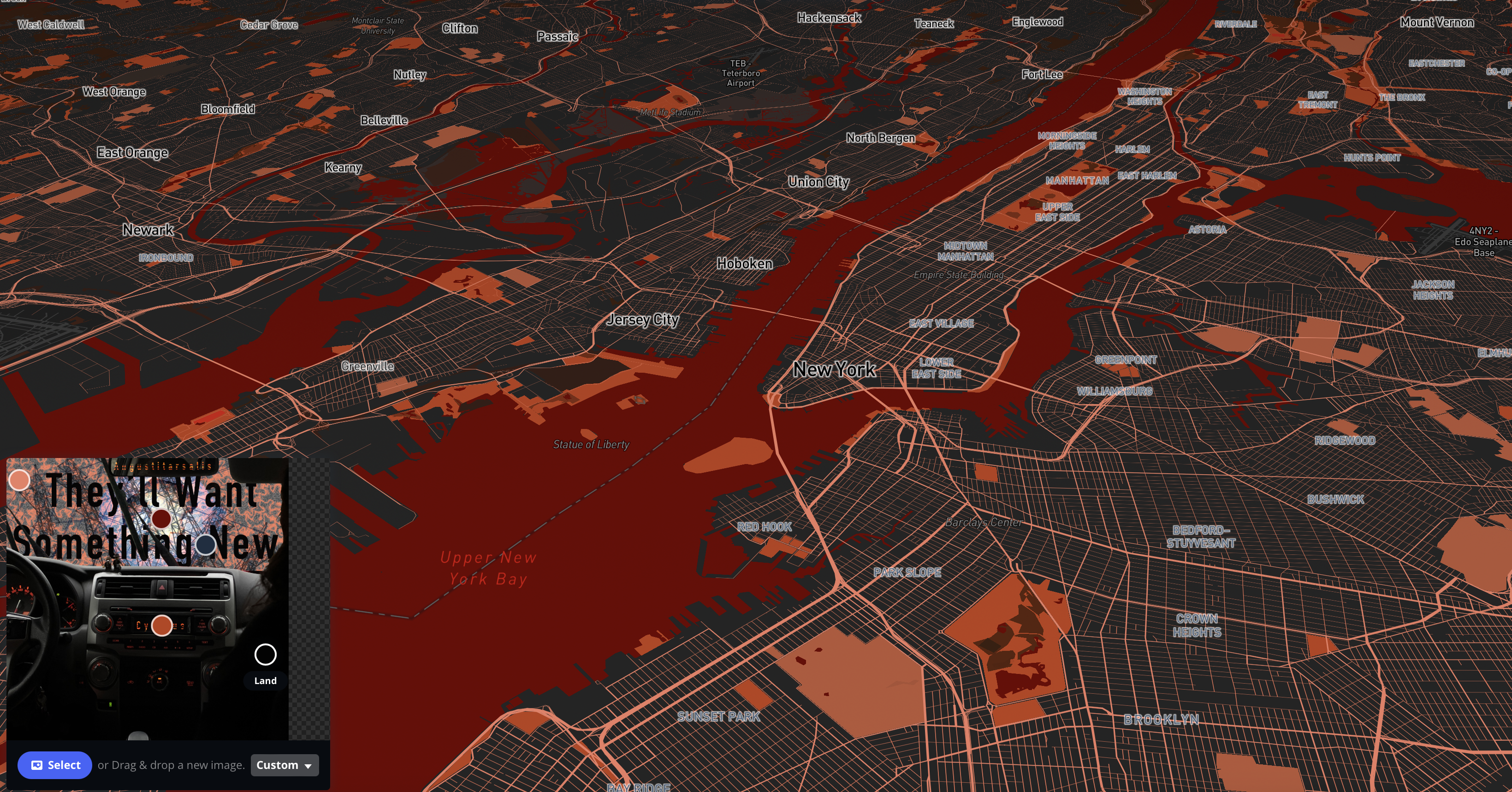 using the cartography plugin with collages ive made. this collage includes a photo of the eclipse